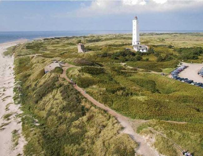 A Lighthouse On A Hill